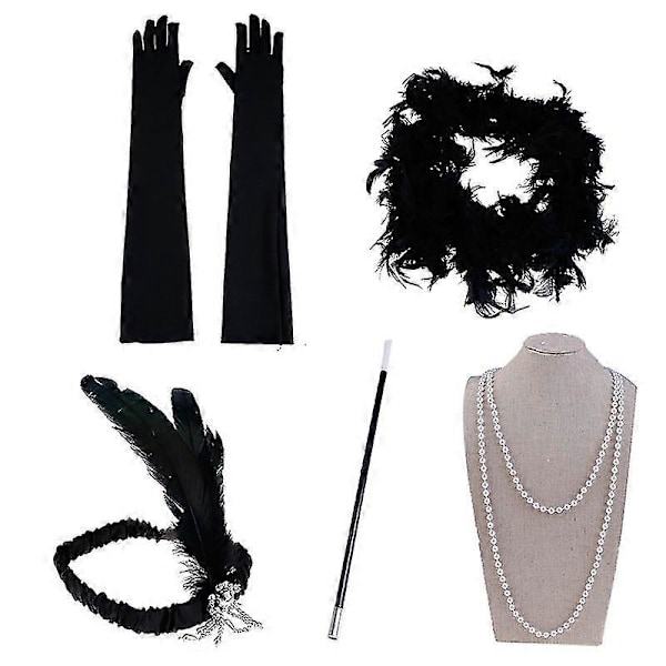 \"1920-tals Fancy Kostym Tillbehör Set\"[HK]