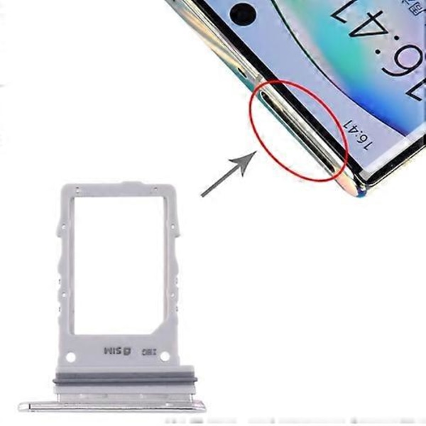 Til Samsung Galaxy Note10+ 5G SIM-kortbakke[HK] White