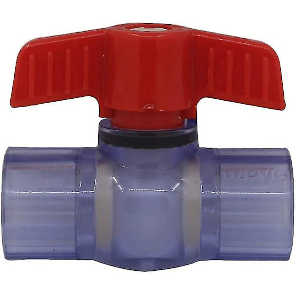 PVC Kugleventil 40mm Limventil Kugleventil Kugleventil Kuglebasin (Indvendig Diameter 40mm)[HkkK]