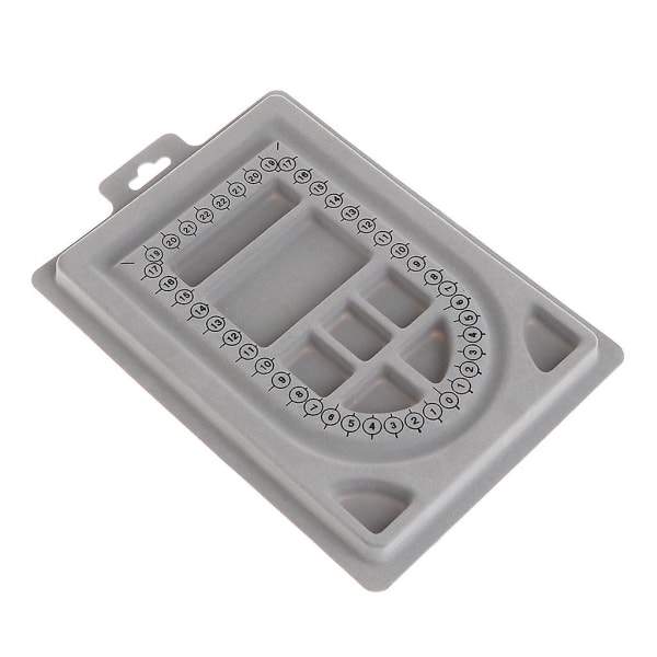 Halskjede Design Board Bead Tray Grå Bead Design Board For Jewellery Making