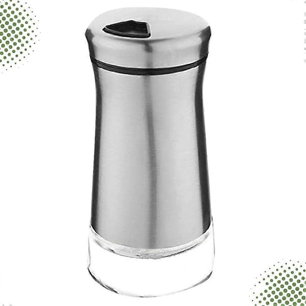 Peberholder Glas Krydderiflaske til Køkkenbrug Rustfrit Stål 1 stk.[HK]