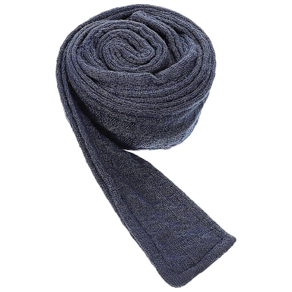 Pehmeä kylpytakki vyö hotellin kylpytakki vyö kylpytakki solmio vyö vaihtoon [HK] 170.00X4.00X1.00CM Dark Blue
