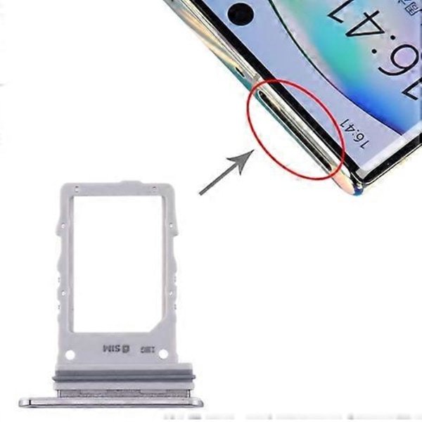 Til Samsung Galaxy Note10+ 5G SIM-kortbakke[HK] Grey