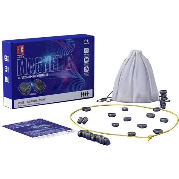 Magnetisk skakspil - Multiplayer strategibrætspil (strengbase)[HK] String Base