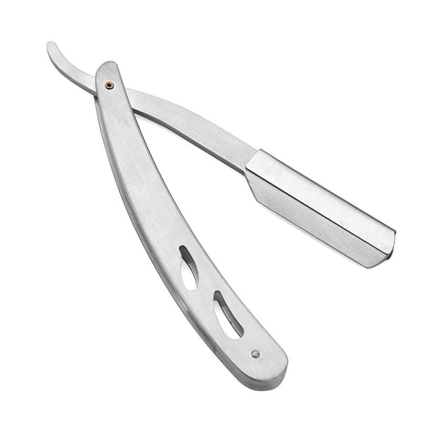 Säkerhetshyvel för män - Enkelbladshyvel Silver[HK] Silver