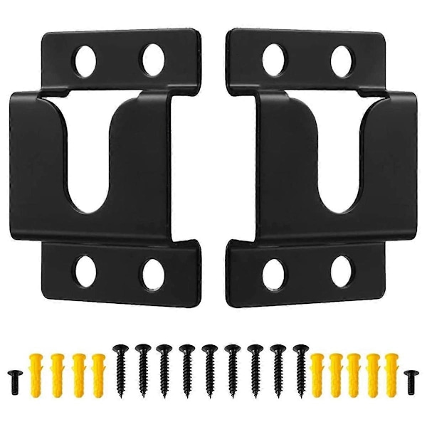 1 par vægmonteringsbeslag til lydhøjttalerstanderholder til S3820W-C0 SB3851-C0 SB4051-D5 S5430W-C2[HK] Black