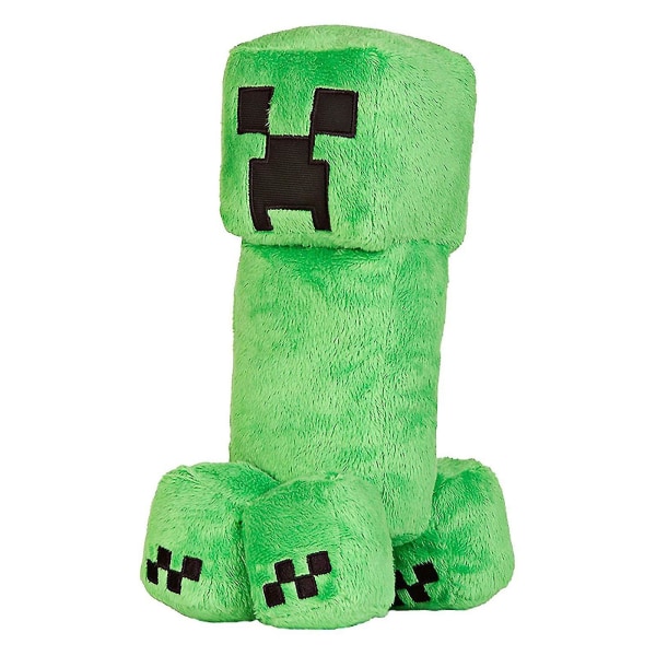 Plyschleksak, minecraft Zombie, creeper, jätte, steve, alex Pixel Miner Gosedjur Mjuk Leksak För Barn Födelsedagspresent, heminredning[HK] Creeper 30cm