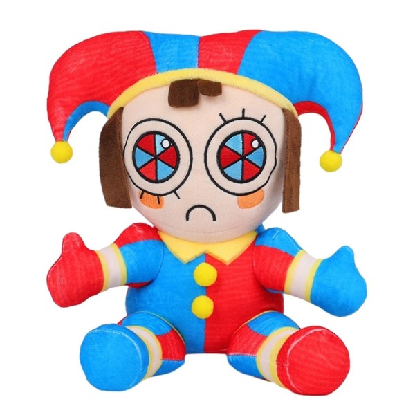 Digital Circus Plys, de fantastiske Pomni og Jax Plushies Legetøj, nye Digital Circus Plysdyr, tegneserie Billedpude G[HK] G 24CM