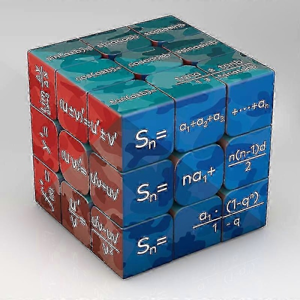 \"3x3x3 Magisk Puslespillkube Matte Kjemi Elementkube Barnegaver Pedagogiske Leker Tw\"[HK] Math2