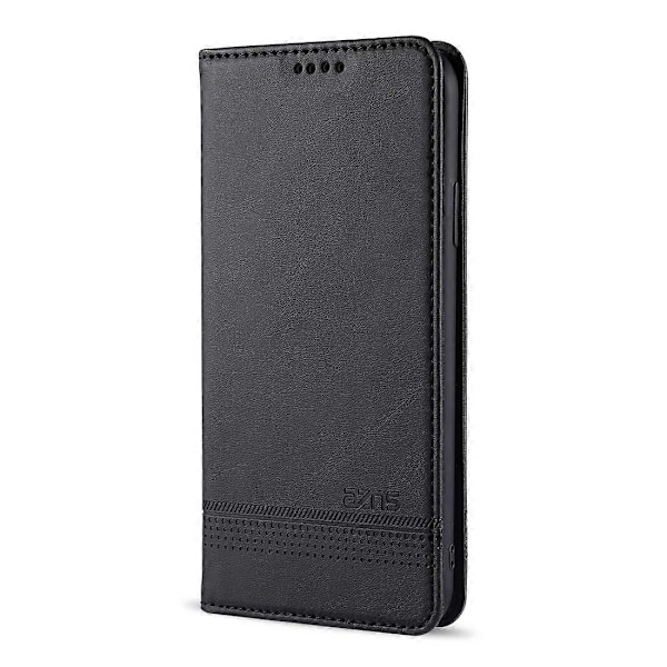 Læder Etui til iPhone 12 / 12 Pro[HK] Black