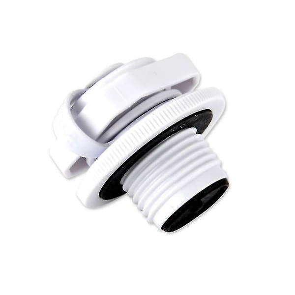 HK  Lay-z-spa Ilmatäyttöventtiili sopii Bestway  Vegas Premium Miami_l28 2pcs-White