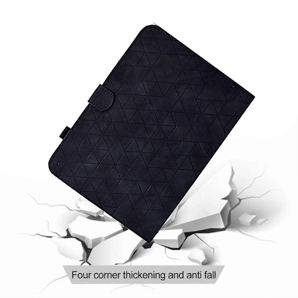 Samsung Galaxy Tab A 10.5 (2018) T590 T595 PU-nahkakotelo korttipaikoilla, suojaava tablettikotelo [HK] Style A Multicolor