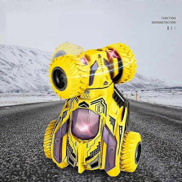 360 Spin Attack Stuntbil Leker, Inertial Dumper Buggy, Lekerasebil for gutter [HK] Blue