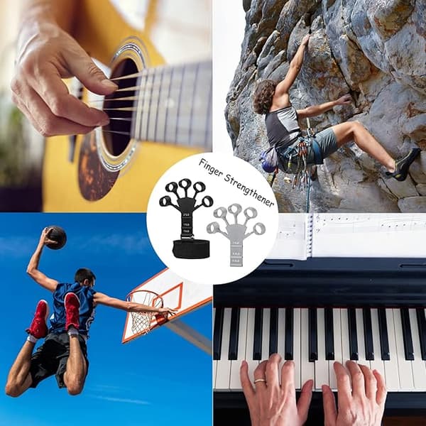 Håndgreptrener for fingerstyrke og fingerferdighet - 1 par