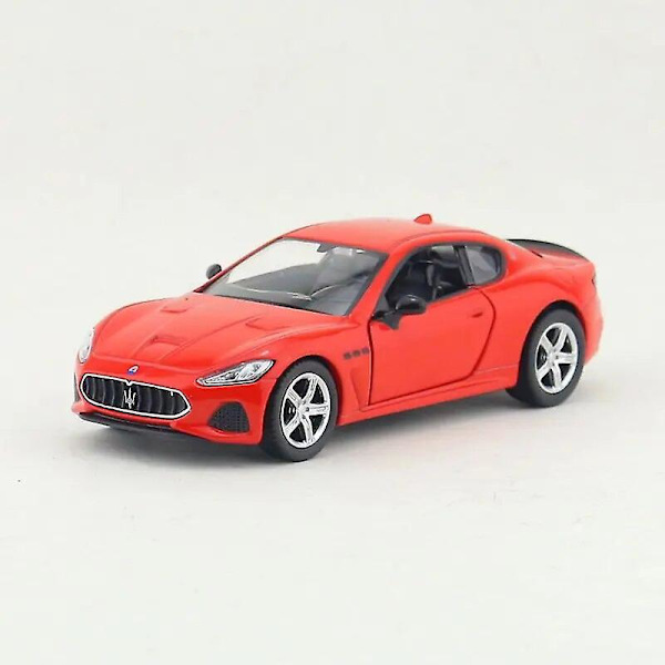 1:36 Maserati Gran Turismo Mc korkea simulointi hieno valuauton lelut ajoneuvot autotyyli seosauto malli leluautot F38[HK] Matte Black