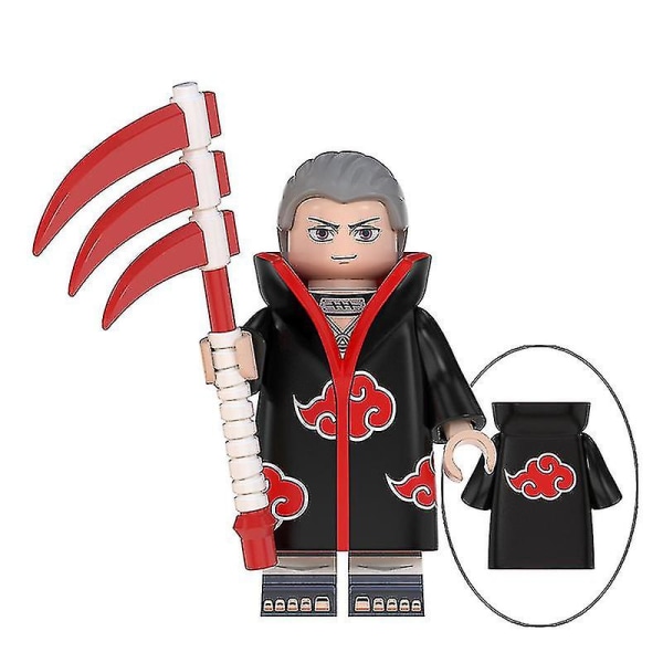 Naruto Tiililelusetti 8 Hahmoa, Sarjakuva Action Figurit Minifiguurit Rakennuspalikat Leikki [HK] style06