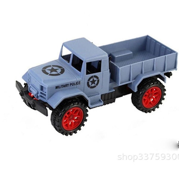 Stor ingeniørkøretøjsmodel plastik gravemaskine dump truck biler legetøj til børn drenge udendørs sandspil[HK] blue-A