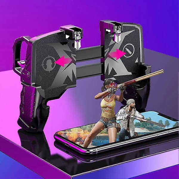 Mobiltelefon Gaming Gamepad Joystick Skydespil Håndtag Controller Til Pubg[HK]