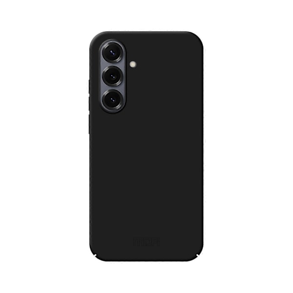 Til Samsung Galaxy S25 Telefon Cover MOFI JK Qin Serie Hud-Berørings Mat Anti-fingeraftryk Bagside Cover -[HK] Black Multicolor