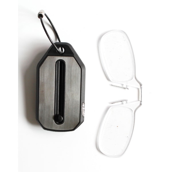 Secure Fit Armless Ultra Light Lesebriller med nøkkelring Transparente farger 1.5