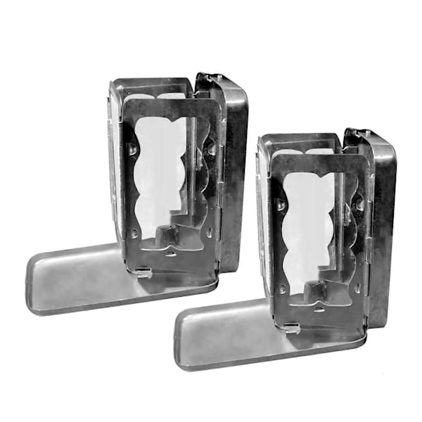Hopfällbar Mini Lykta Kompakt Ljuslykta för Vandring, Camping och Resor [HK] 2pcs