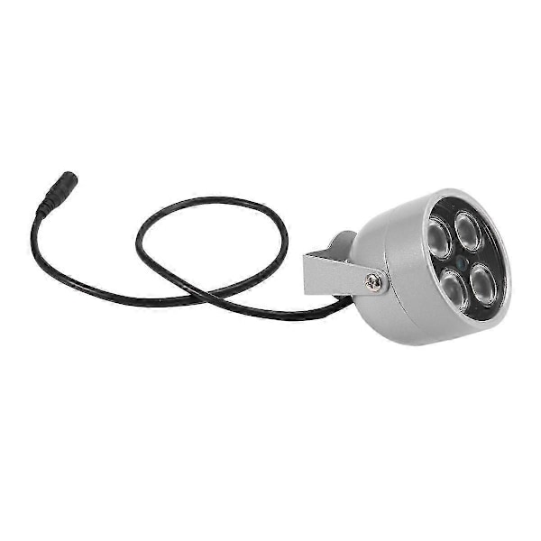 4 Array LED Infraröd Vattentät Mörkerseende IR Illuminator Ljus Fyllnadsljus DC 12V för Säkerhetskamera[HK]