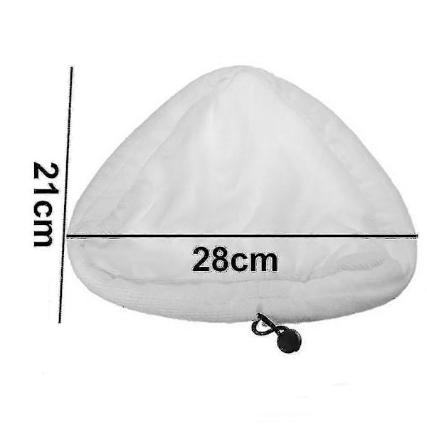 6 stk. Mikrofiber Dampmopper Rengjøringsputer Erstatning Dampmopp Kompatibel For H2o X5 H20 Vaskbar[HK]