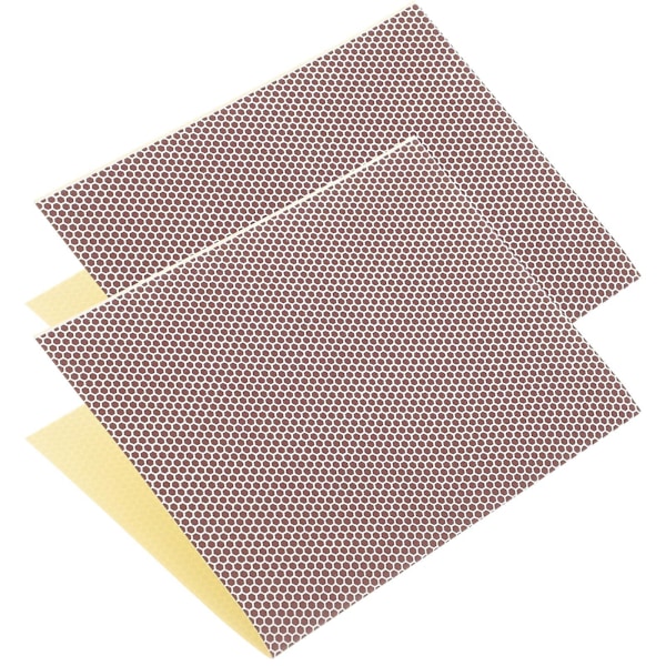 2 st Självhäftande Tändsticksplån med Vaxkake-mönster Lång Tändsticksplån Papper[HK]