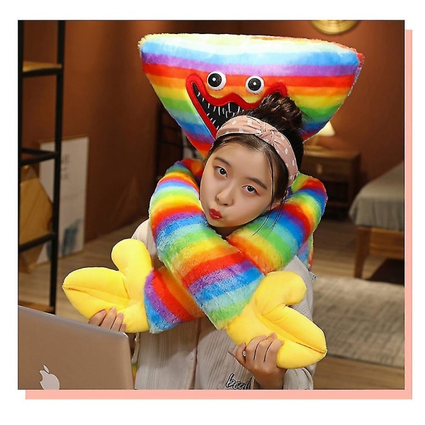 100/120/150 cm jättimäinen unikko leikkiaika maskotti pehmoeläin pehmonukke lahjat faneille ja lapsille värikäs[HK] 100CM