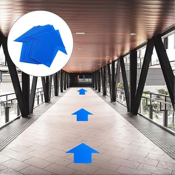 Lattiatarrat Suuntanuoli 50kpl Itsekiinnittyvä Teippi [HK]