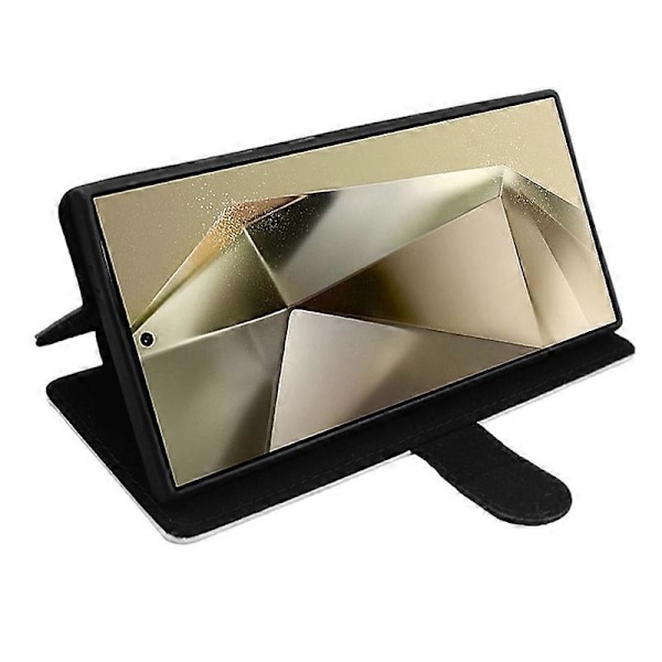 För Samsung Galaxy S25 Ultra Fodral PU Läder Sublimering Blankt Smart Phone Skal med Korthållare[HK]
