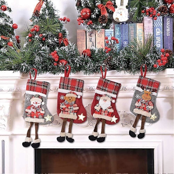 Julstrumpa Julstrumpa Julstövlar Julstrumpa Hängande Julstrumpa[HK]
