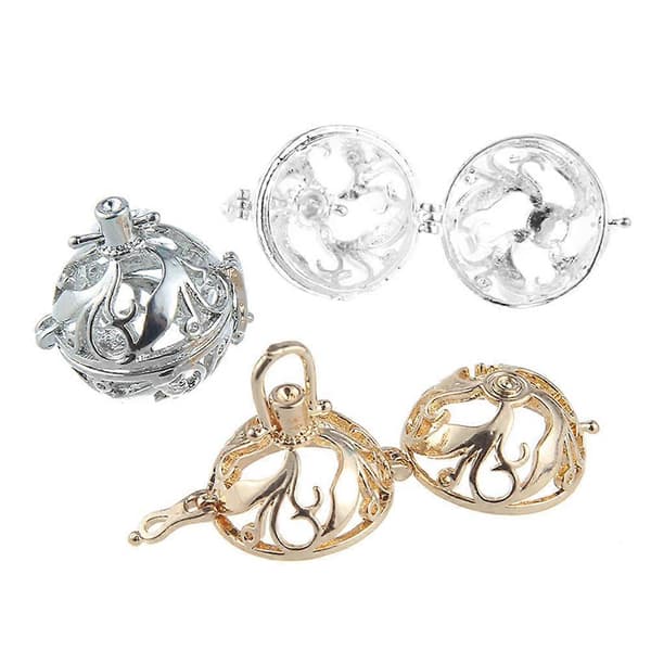 Aromaterapi Eterisk Olja Hängande Hänge Boll Halsband 6st Set[HK]