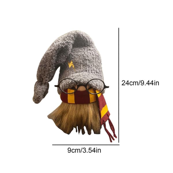 Julgnomar Plysch Gonk Docka Tomte Dvärg Elf Julpynt Present Heminredning[HK] Grey