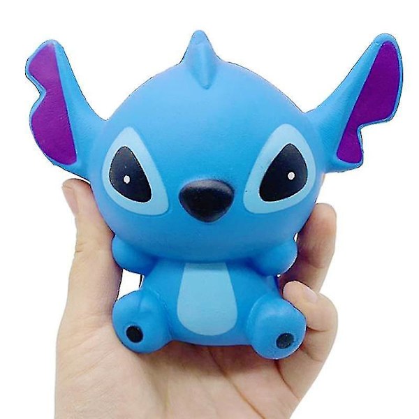 Stitch Jumbo Prinsesse Squishy Enhjørning Sne Dukke Legetøj Stress Relief Sjov[HK]
