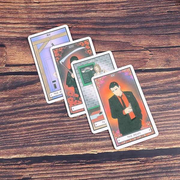 Friends Tarot Cards Deck Engelsk version Underhållning Brädspel Spelkort[HK] Multicolor 1 Pair