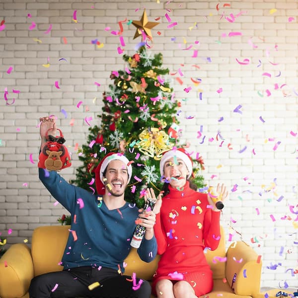 Julklappspåse för förvaring 1 st Non-Woven tygpåse[HK]