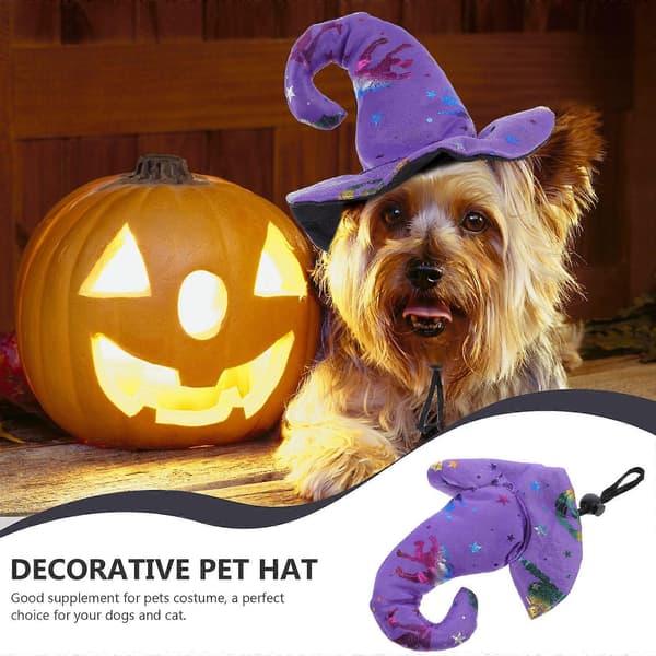 Halloween kæledyrshat Elastisk hunde kattehat til festival [HK]