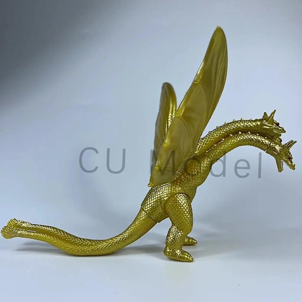 Ny modell Actionfigur Godzilla VS King Ghidorah Film 15cm Modell King Of The Monsters Mjuka Limfogarner Leksaker För Barn Pojkpresent King Ghidrah 15cm