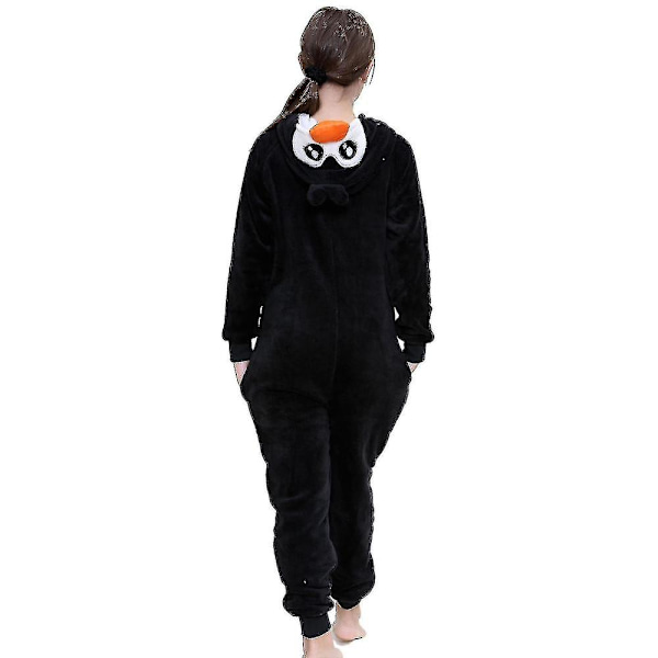 Børne Unisex Super Soft Fleece Pingvin Onesie Nw1[HK] 2-3 Years