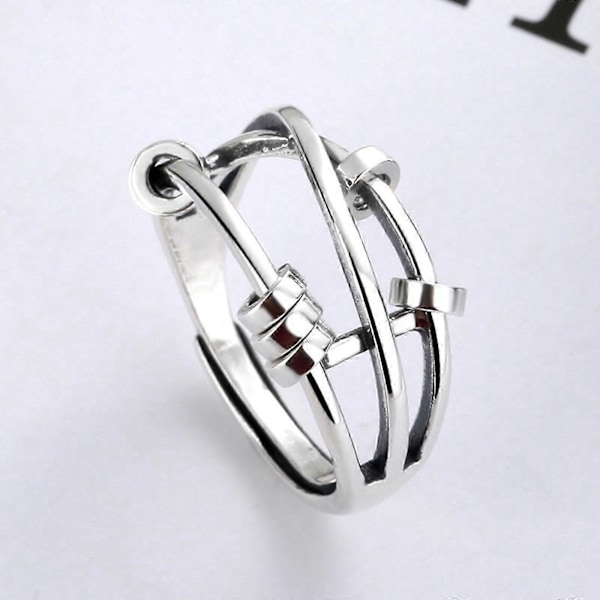 Ring, Ahdistus Fidget Naiset-Sormukset Ahdistus Fidget Ahdistus