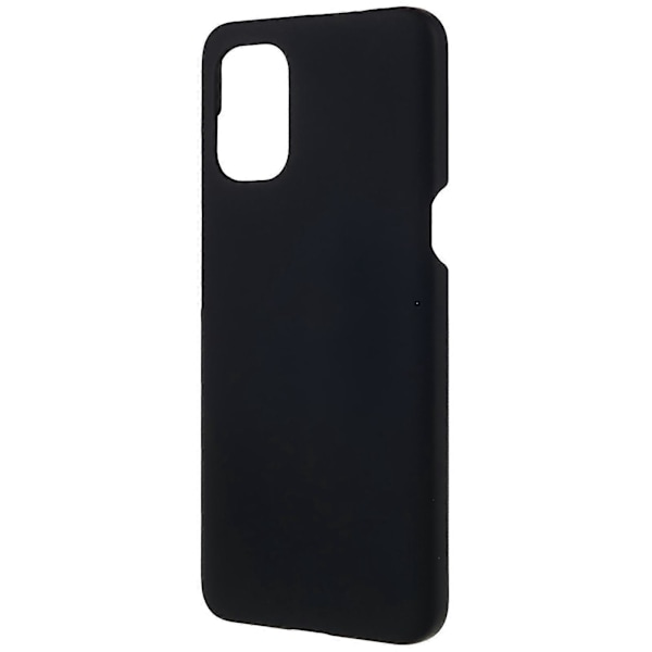 Beskyttelsesdeksel med gummiert, blank overflate for Nokia G21/G11, lett, slankt, hardt PC-mobiltelefondeksel [HK] Black