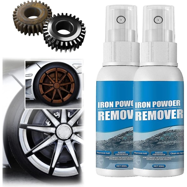 HK  Car Rust Removal Spray,iron Powder Remover,car Rust Remover Cleaner Spray,stops Prevents Rust And Corrosion