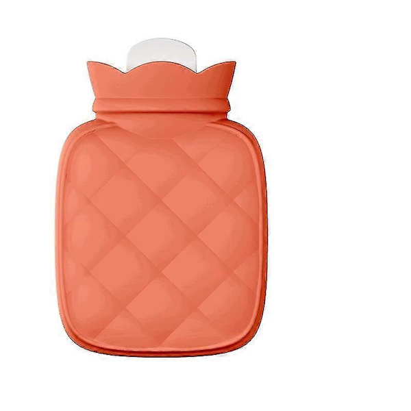 Silic Hot Bottle - För smärtlindring, Mini med överdrag[HK]