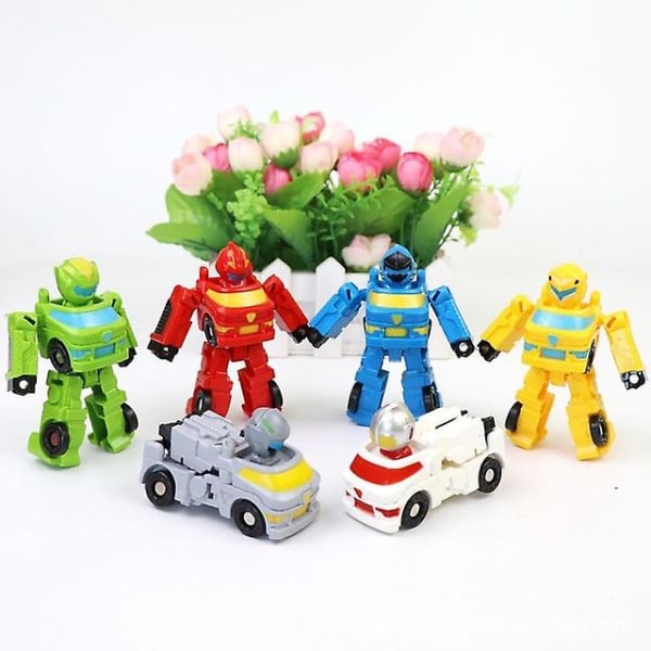 Børns Ultraman Transformer Legetøj Transformer Bil Transformer Robot Legetøj[HK] Green