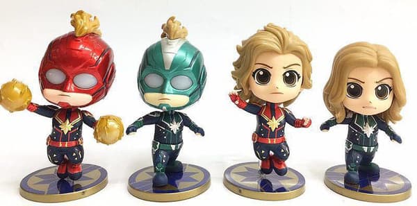 Q-version Captain Marvel Carol Figurer, 1[HK]