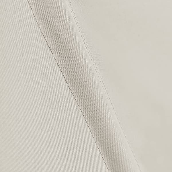 vidaXL Fällbart vindskydd för uteplats 140 x 140 cm Gräddvit Creme 2300