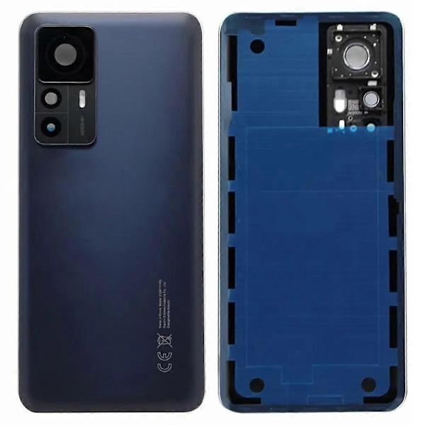 Xiaomi 12T Pro 5G Takakannen Akun Kotelo Kameran Rengaslinssin Suojuksella Varaosa [HK] Style A Multicolor