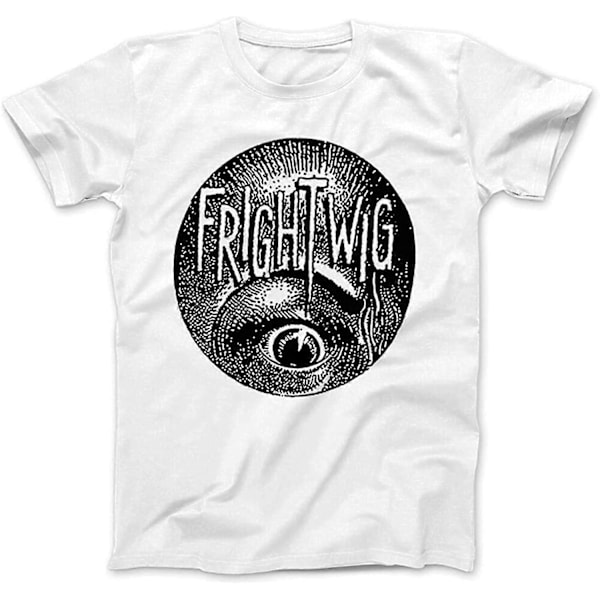 \"Herr Frightwig-inspirerad T-shirt i bomull, som bärs av Cobain, Storlek S-3XL TT1757\"[HK] L