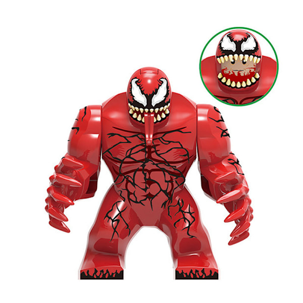 4 stk. Venom Riot samlefigurer til børn [HK]